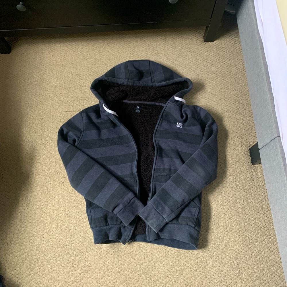 Vintage medium zip up dc skater